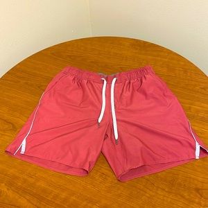 EUC, Men’s Vuori Lined Running / Swim Shorts - 6.5” Inseam, Medium